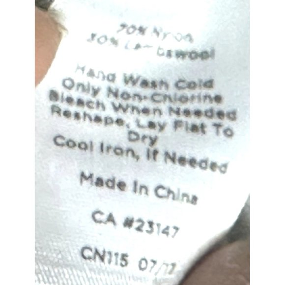 Talbots gray pullover Lambswool mix sweater - Picture 6 of 8